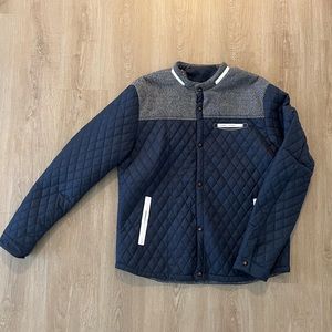 Mens L Quilted Overshirt/Jacket